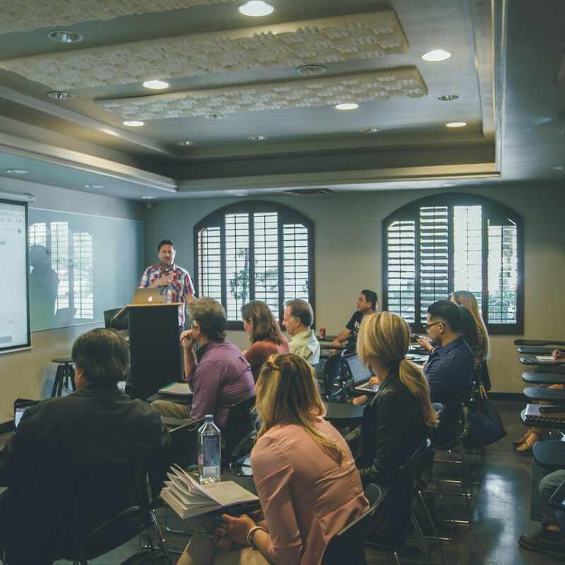 The Clever Oak team at a regional leadership event